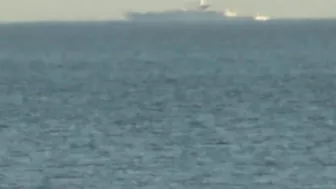 VIDEO: Military ship off Myrtle Beach coast after Chinese spy balloon shot down