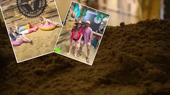 Handlebar brings the beach to Boise with 32k lbs of sand