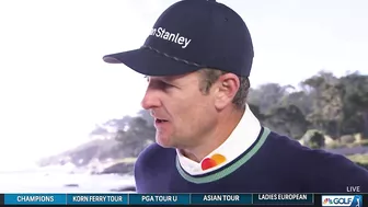 Justin Rose: Pebble Beach win 'makes me emotional' | Golf Channel