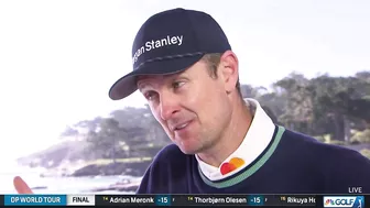 Justin Rose: Pebble Beach win 'makes me emotional' | Golf Channel