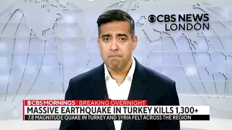 Hundreds dead after earthquake strikes Turkey and Syria