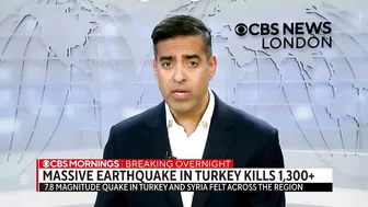 Hundreds dead after earthquake strikes Turkey and Syria