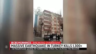 Hundreds dead after earthquake strikes Turkey and Syria