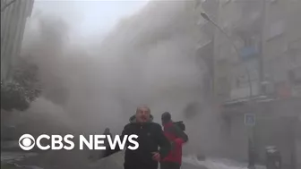 Turkey earthquake hits as TV journalist broadcasts live