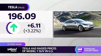 Tesla raises the price of its Model Y SUV in U.S.