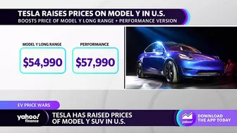 Tesla raises the price of its Model Y SUV in U.S.