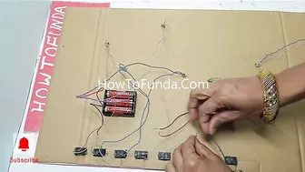 human digestive working model science project exhibition - simple and easy - diy | howtofunda