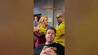 Celebrity Chitchat! Adele Runs Into Busta Rhymes And…