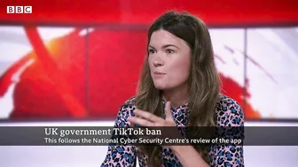 UK bans TikTok from government mobile phones - BBC News