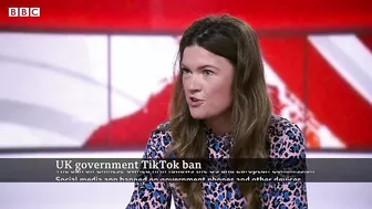 UK bans TikTok from government mobile phones - BBC News