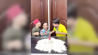 Flour Cutting Challenge - Funny Challenges 2023 | New talent