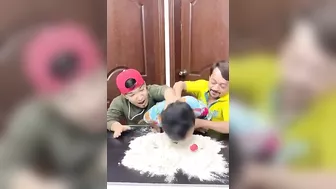 Flour Cutting Challenge - Funny Challenges 2023 | New talent