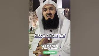 How many days 'til Ramadan? - Will you take on my challenge? Mufti Menk