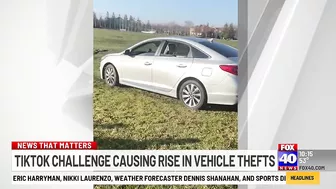 Tiktok challenge causing rise in vehicle thefts