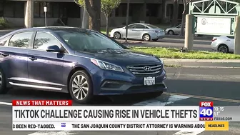 Tiktok challenge causing rise in vehicle thefts