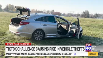 Tiktok challenge causing rise in vehicle thefts