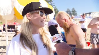 Blake Johnston breaks world surfing record at Cronulla beach | 7NEWS