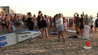 Blake Johnston breaks world surfing record at Cronulla beach | 7NEWS