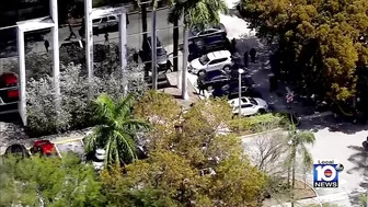 Suspect shot by police after hostage negotiation at North Miami Beach office park