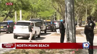 Suspect shot by police after hostage negotiation at North Miami Beach office park