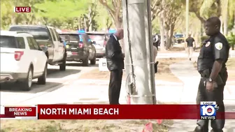 Suspect shot by police after hostage negotiation at North Miami Beach office park