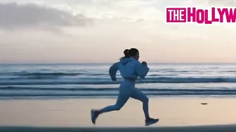 Jennifer Lopez Works Up A Thirst With An Early Morning Beach Run In New Campaign For Bodyarmor Lyte