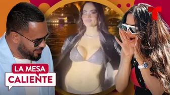 Raphy Pina ve sensual video de Natti Natasha en bikini | La Mesa Caliente