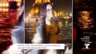 Raphy Pina ve sensual video de Natti Natasha en bikini | La Mesa Caliente