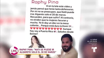 Raphy Pina ve sensual video de Natti Natasha en bikini | La Mesa Caliente