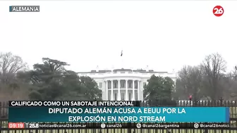 Se agudiza el conflicto por Nord Stream: un diputado alemán acusa a Estados Unidos por la explosión