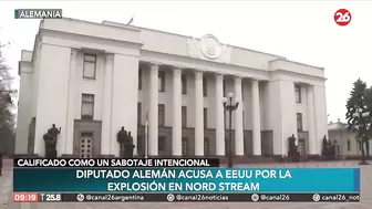 Se agudiza el conflicto por Nord Stream: un diputado alemán acusa a Estados Unidos por la explosión