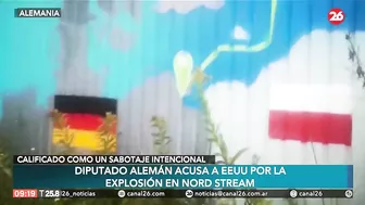 Se agudiza el conflicto por Nord Stream: un diputado alemán acusa a Estados Unidos por la explosión