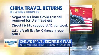 China drops travel bans for business and tourist visas