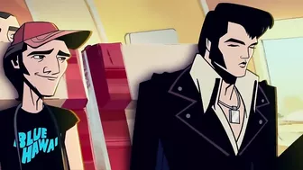 Elvis Presley - If I Can Dream (Agent Elvis - Official Animated Music Video)