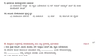 II PUC history blueprint and model question paper 2023