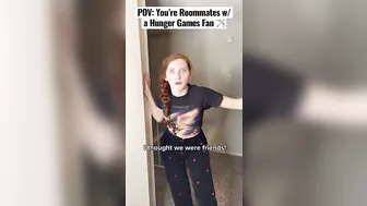 POV: You’re Roommates with a Hunger Games Fan ????