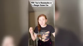 POV: You’re Roommates with a Hunger Games Fan ????