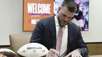 'You win & lose games in the trenches': Mike McGlinchey on why the Broncos were the right fit