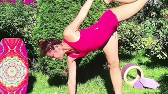 Deep Stretching and Hip Opening | Yoga Forward band & Straddle press