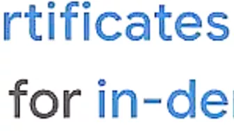 Gain new skills with a flexible online training program - Google Career Certificates Asia-Pacific