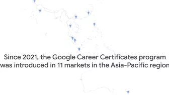 Gain new skills with a flexible online training program - Google Career Certificates Asia-Pacific