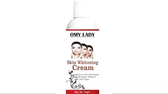 पाइए हद से ज्यादा गोरापन?| OMY LADY Skin Whitenig Cream | Reduce Skin Darkness, Dark Sports & Marks?