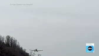 Small plane makes emergency landing on beach | GMA