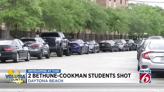 2 Bethune-Cookman University students shot near park in Daytona Beach, police say