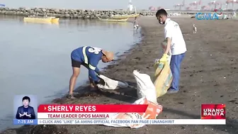 Baseco beach at Pasig River, hindi pa rin maaring paliguan dahil sa mataas na fecal coliform | UB