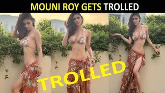 Mouni Roy shares glimpses from her vacation in bikini, gets trolled: 'Sookhi hui naagin'