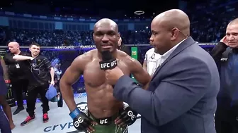 Kamaru Usman Octagon Interview | UFC 286