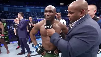 Kamaru Usman Octagon Interview | UFC 286