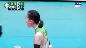 Thea Gagate blocks for DLSU | UAAP Season 85 Women's Volleyball