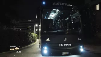 JUVENTUS TRAVEL TO MILAN #InterJuve | Travel Diaries